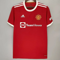 21-22 Man Utd 1:1 Home Fans Soccer Jersey