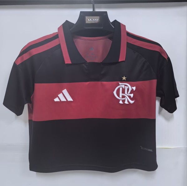 2026 Flamengo Home Women Cheerleading Short-sleeved (女)