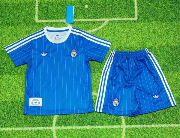25-26 RMA Blue Special Edition Kids Soccer Jersey