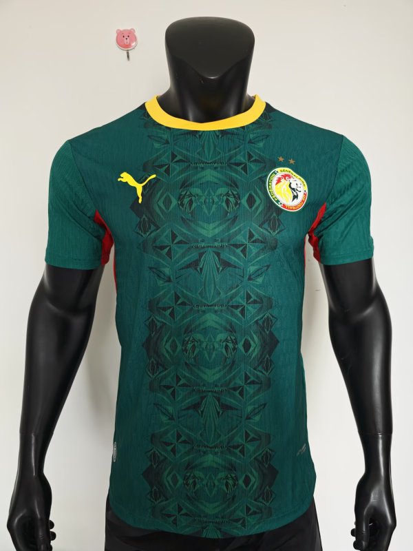 25-26 Senegal Away Player Version Soccer Jersey*两颗星