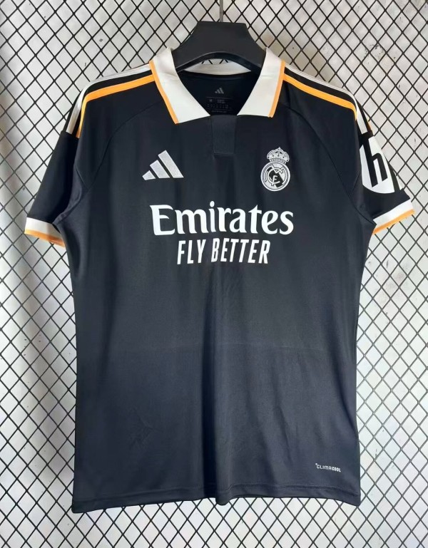26-27 RMA Black Special Edition Fans Soccer Jersey