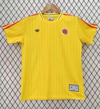 26-27 Colombia Yellow Fans Soccer Jersey