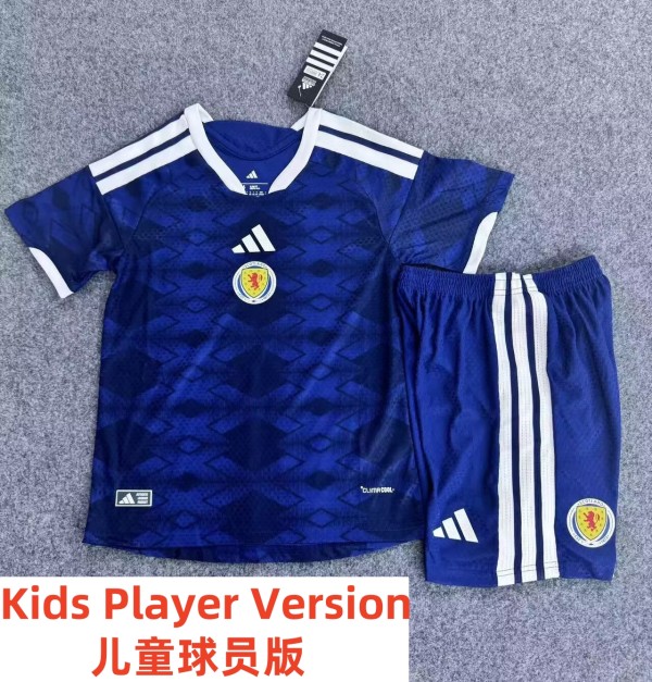 2026 Scotland Home Player Version Kids Soccer Jersey (球员童装)