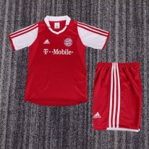 2003-2004 Bayern Home Retro Kids Soccer Jersey
