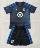26-27 Minnesota United FC Home Kids Soccer Jersey