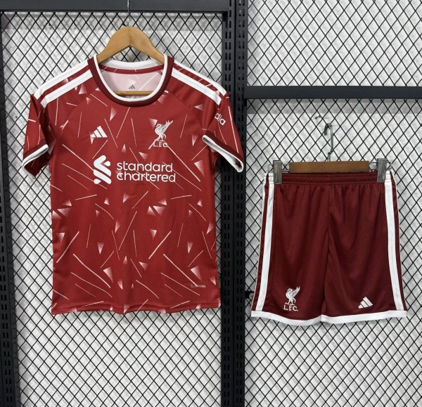 26-27 LIV Red Special Edition Kids Soccer Jersey