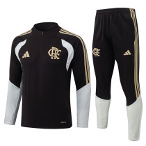 26-27 Flamengo High Quality Half Pull Tracksuit