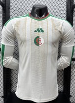 2026 Algeria Home Long Sleeve Player Version Soccer Jersey*长袖球员