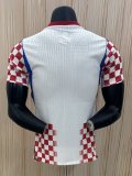2026 World Cup Croatia Home Player Version Soccer Jersey