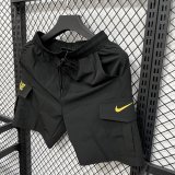 2026 NK Black Casual Short Pants