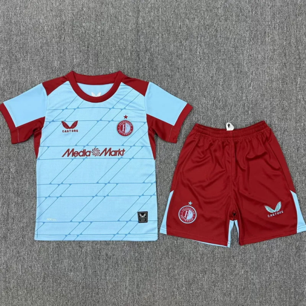 25-26 Feyenoord Third Kids Soccer Jersey