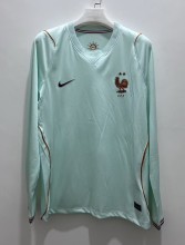 2026 World Cup France Away Long sleeves Fans Soccer Jersey (长袖)