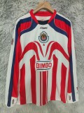 2006-2007 Chivas Home Long Sleeve Retro Soccer Jersey