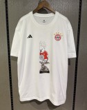 26-27 Bayern White High Quality Casual T-Shirt