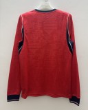 2026 England Away Long Sleeve Fans Soccer Jersey (长袖)