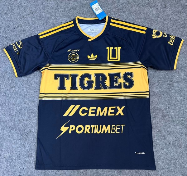 26-27 Tigres UANL Leaked Edition Away Fans Soccer Jersey