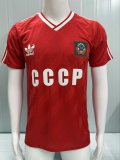 1986 Soviet Union Home Retro Soccer Jersey