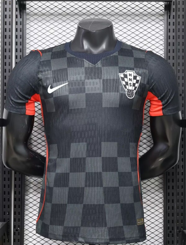 26-27 Croatia Black Special Edition Player Version Soccer Jersey