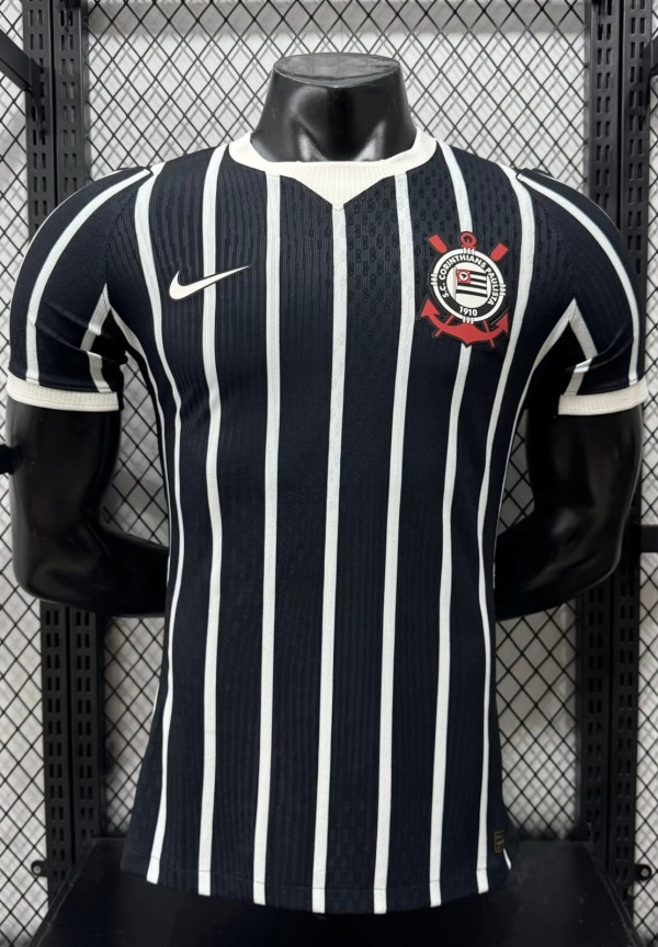 26-27 Corinthians Away Player Version Soccer Jersey