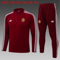 26-27 Spain High Quality Kids Half Pull Tracksuit 26-27 Spain High Quality Kids Half Pull Tracksuit