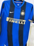 2008-2009 INT Home Retro Soccer Jersey(First Edition)