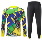 26-27 Brazil High Quality Half Pull Tracksuit