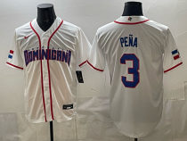 2026 MLB Dominican Republic New Pattern Jersey 2026 MLB Dominican Republic New Pattern Jersey