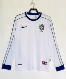 1998 Brazil  Long sleeves Retro Soccer Jersey 