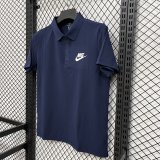 2026 NK Dark blue High Quality Polo Short Sleeve