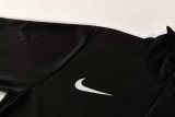 2026 NK Black violet Half Pull Tracksuit