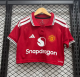 26-27 Man Utd Home Women Cheerleading Short-sleeved (女)