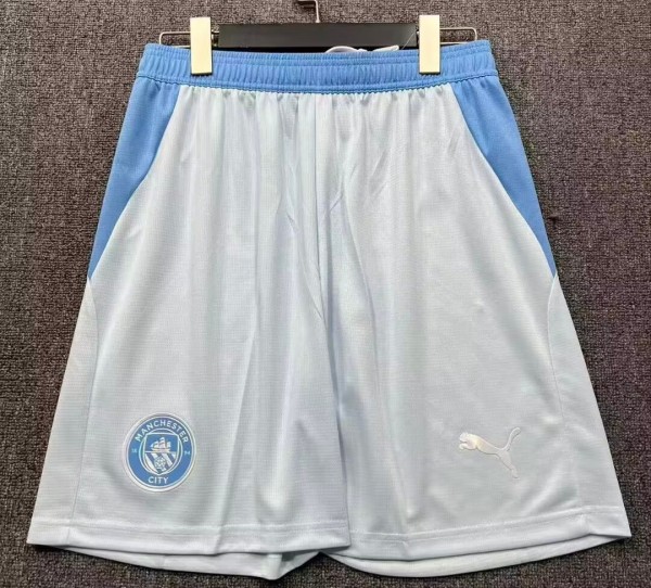 26-27 Man City Home Shorts Pants