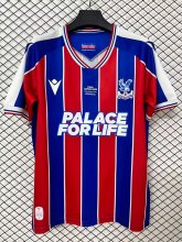 25-26 Crystal Palace Home Final Version Fans Soccer Jersey