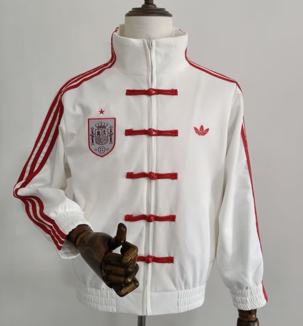 26-27 Spain White New Pattern Tang-Style Jacket