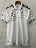 2026 F1 Benz New Pattern Short Sleeve Racing Suit