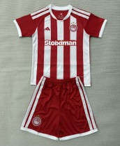 26-27 Olympiacos Home Kids Soccer Jersey