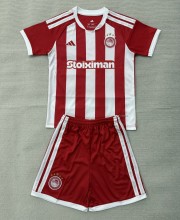26-27 Olympiacos Home Kids Soccer Jersey