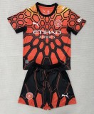 26-27 Man City Orange Goalkeeper Adult Suit