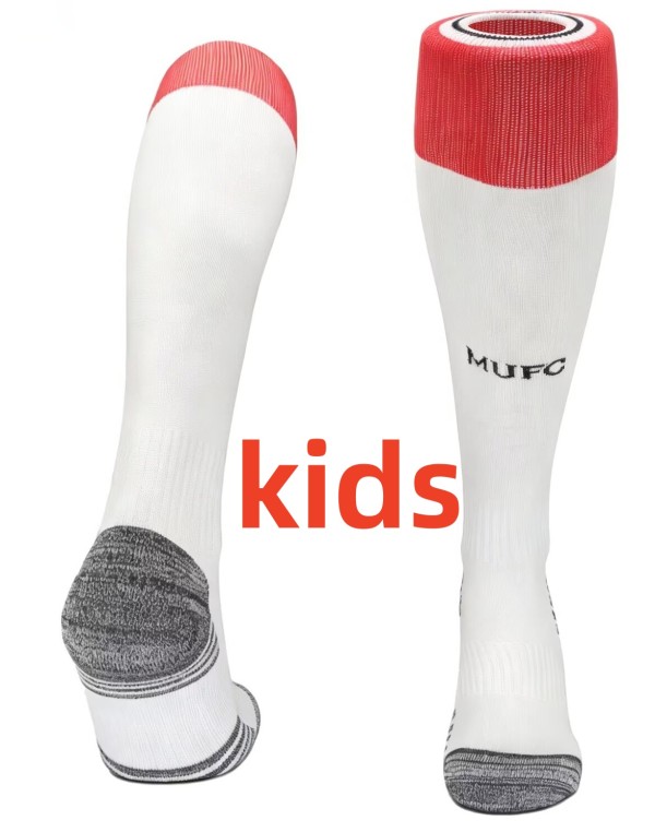 26-27 Man Utd Home Kids Socks