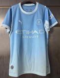 26-27 Man City Home Women Fans Soccer Jersey (女)