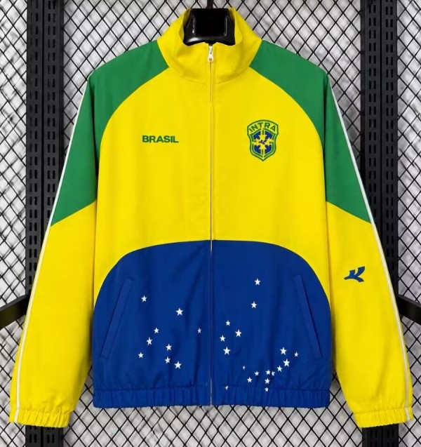2026 Brazil New Pattern Windbreaker