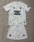 26-27 Rangers White GoalKeeper Adult Suit