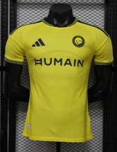 26-27 AL-Nassr Home Player Version Soccer Jersey*带广告