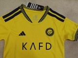 26-27 AL-Nassr Home Kids Soccer Jersey
