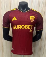 26-27 Roma Home Player Version Soccer Jersey