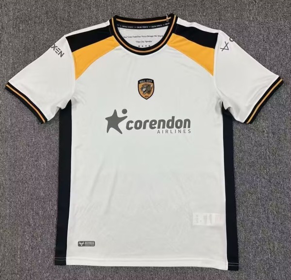 26-27 Hull City Away Fans Soccer Jersey