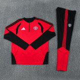 26-27 Man Utd High Quality Half Pull Tracksuit