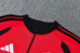 26-27 Man Utd High Quality Half Pull Tracksuit