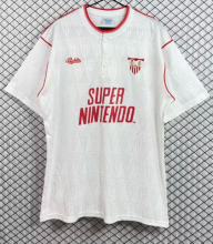 1991-1992 Sevilla Home Retro Soccer Jersey