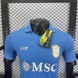 26-27 Napoli Home Player Version Soccer Jersey